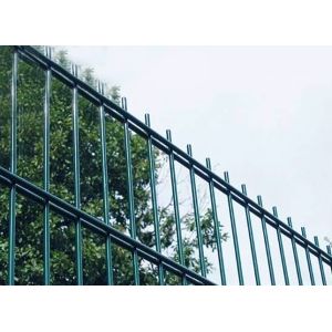 Buy cheap Gardenhouse 6/5/6 Metal Yard Fence Double Bar 1.2mm Post from wholesalers