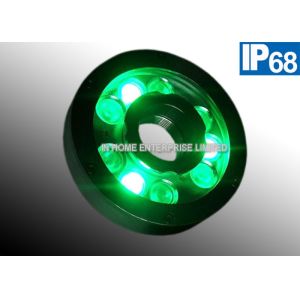 Stainless Steel Underwater LED Fountain Lights IP68 18W Bridgelux LED