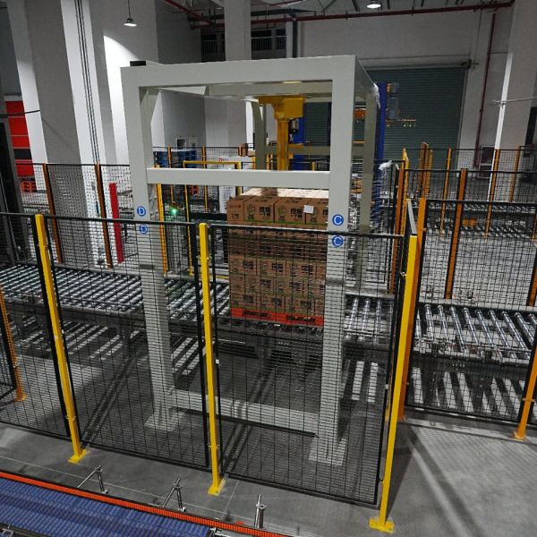 Quality High Quality Automatic Single Channel Gantry Palletizer Loading Crate Machine for sale