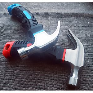 Buy cheap Forged steel 12OZ Mini Claw hammer with fiberglass handle from wholesalers