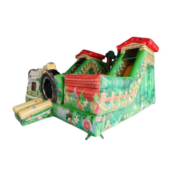 Buy cheap Large Inflatable Bouncy with Bouncer Jump Castle with air for Kids Play Park from wholesalers