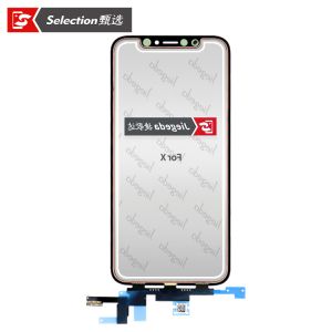 Bulk LCD Iphone X Digitizer Display Front Glass Replacement