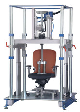 Buy cheap Seat Impact and Strength Furniture Testing Equipment With PLC Control from wholesalers