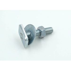 Buy cheap Galavanized Mild Steel Square Head Bolts with Hex Nuts and Flat Washers from wholesalers