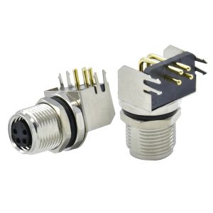 Buy cheap M8 Waterproof Connector 3 4 5 6 8 Pin IP67/IP68 250V Circular Connector for Industrial Applications from wholesalers