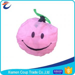 Buy cheap Promotional Custom Made Fabric Shopping Bags Cute Smiley Face Appearance product