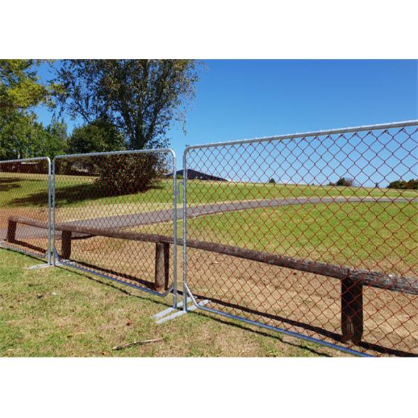 Quality PVC Coated steel plate Chain Link Crowd Barrier Fencing for sale