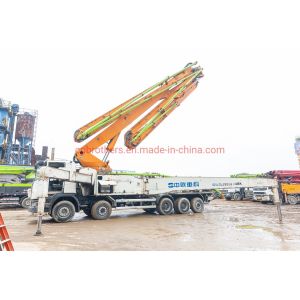 Buy cheap Concrete Pump on Scania Chassis Extra Long Boom 2014 Zoomlion 63m Mobile Batching Plant from wholesalers
