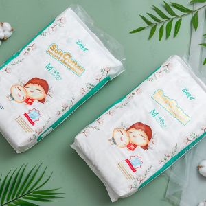 Buy cheap Non Woven Disposable Baby Diaper Pants Soft Breathable Anti Leak from wholesalers
