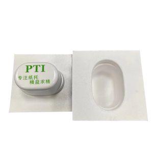 Buy cheap Laminated Wet Press Pulp Tray Holder Compostable Eco Friendly from wholesalers