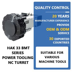 Buy cheap Fast and stable tool changing speed CNC power HAK33-BMT turret from wholesalers