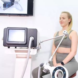 Buy cheap Magneto Transduction Physio Therapy Machine Low Back Heel 3KHZ Pain EMTT from wholesalers
