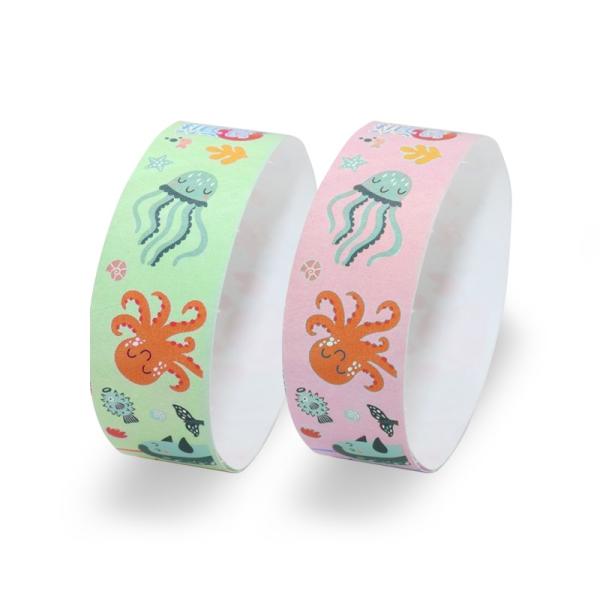 Buy cheap Custom Printed Paper Event Wristbands for Corporate Functions and Conventions from wholesalers