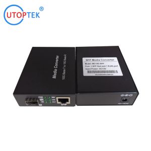Buy cheap 10G SFP+ to RJ45 Fiber Media Converter with 10G SR 850nm 300m SFP+ Transceiver Module from wholesalers