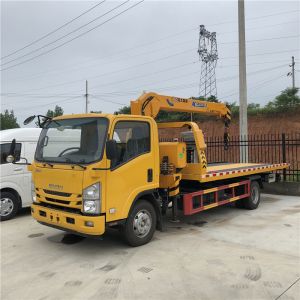 Buy cheap KV600 Isuzu 5 Ton Recovery Truck Flatbed Towtrucks With Crane product