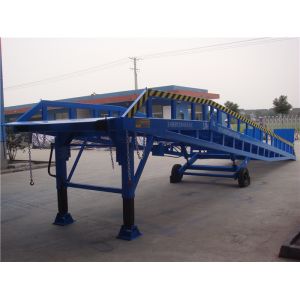 Buy cheap Dock Equipment Forklift Mobile Yard Ramp Hydraulic Container Ramp 6000KG 8000KG from wholesalers