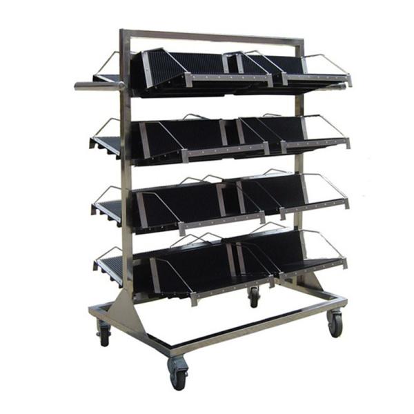 Buy cheap SMT Reel Storage Trolley, Hanging Basket ESD PCB Storage Trolley from wholesalers