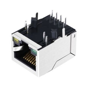 Buy cheap 100Base-T 1000Base-T 1x1 8P8C RJ45 Female Connector Length 21.6mm from wholesalers