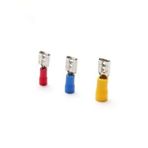 Buy cheap Coated Tin Plating Insulated Disconnect Terminal Spade Female Blue Shovel from wholesalers