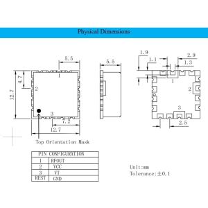 3195-3225MHz Frequency Range INNOTION YSGM31953225A 10dBm Integrated Circuits IC