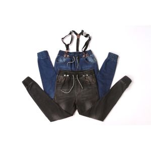 Buy cheap Stockpapa Men's Denim Joggers Pants With Detachable Braces product