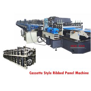 China Cassette Style Ribbed Panel Machine on sale