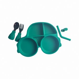 Buy cheap Baby Feeding Silicone Spoon Set Customized Car Shape Bpa Free from wholesalers