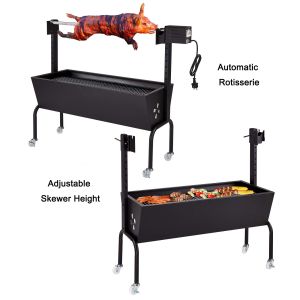 Buy cheap Suckling Pig Lamb Skewer Roast Chicken BBQ Grill with Oxygen Depletion Safety Device from wholesalers