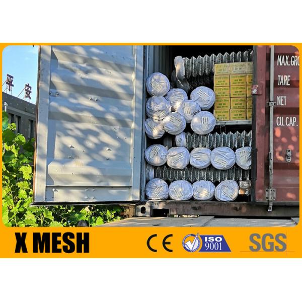 Industrial KK Chain Link Mesh Fencing 50mm Eco Friendly