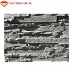 Buy cheap Dark Gray Slate Cultured Stone Wall Panel For Exterior And Interior Wall Decoration from wholesalers
