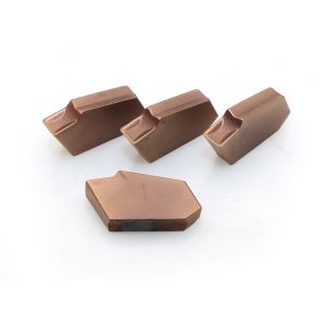 Buy cheap QC1403 Grooving & Turning Inserts , Carbide Insert Parting Tool Perfect Surface Finish from wholesalers