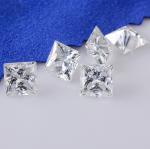 Buy cheap Genuine Loose Diamond Moissanite 1 Carat Moissanite Fancy Cut 6 Mm Super White from wholesalers