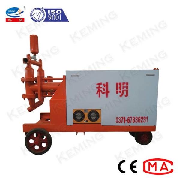 Quality Double Cylinder 15kW 8m3/H Mortar Cement Grout Pump for sale