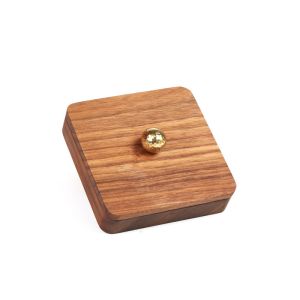Wooden Multi-Compartment Jewelry Box Elegant Storage Solution for Rings
