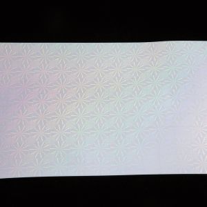 Self-adhesive Transparent Holographic Cold Lamination Film with Liner Holographi