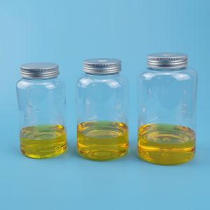 Buy cheap 500ml 17oz Milk Tea PET Plastic Beverage Jar With PP Screw Cap from wholesalers