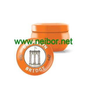 Buy cheap Accept OEM order 2.5oz mini travel candle tin vessels from wholesalers