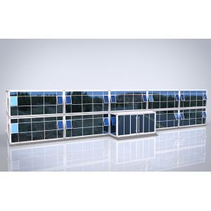 Modern Design Customized Color Luxury Tiny Portable Prefab Flat Pack Container