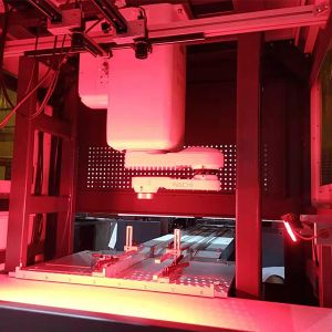 Buy cheap High-Precision Automatic Visual Positioning Box Manufacturing Machine With Bubble Pressing Function from wholesalers