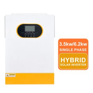 Buy cheap 24V 48V Single Phase Hybrid Solar Inverter Off Grid Pure Sine Wave MPPT 3.5kw 5.5kw 6.2kw With Lithium Battery Activation And Optional WiFi Monitor from wholesalers