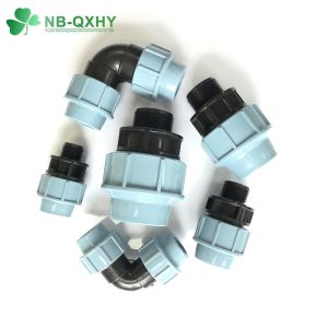 Buy cheap Universal Structure Pn16 PP Coupling HDPE Fitting Compression Fitting with 1/2