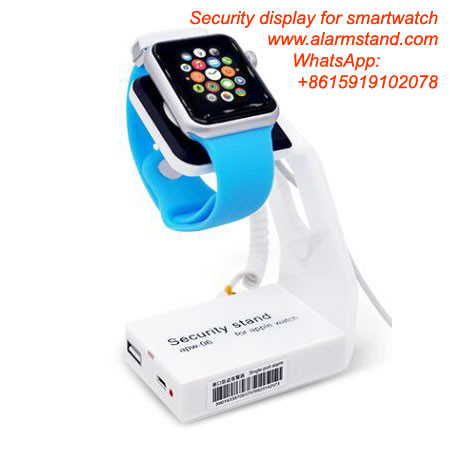 Quality COMER anti shoplifting locking system security display watch mounting mobile phone accessories store for sale