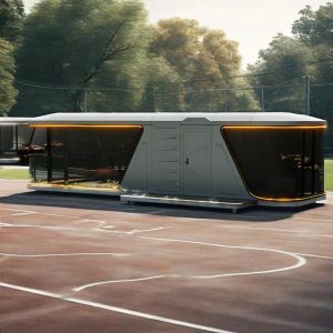 China Modular Space Capsule House with Solar Panels & Thermal Insulation on sale