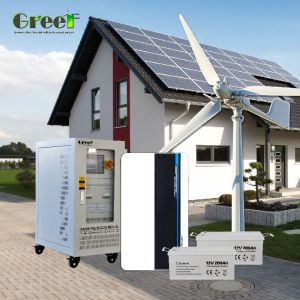 Ground Mounting Off Grid Solar System with 48VDC Battery Voltage and 50Hz/60Hz