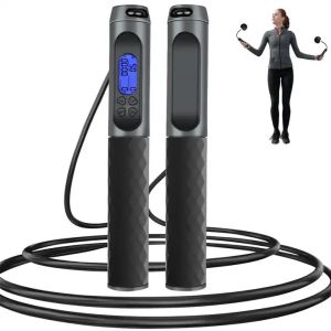Buy cheap Fitness equipment Weighted Speed Skipping Rope Digital Smart Cordless Jump Rope with Counter from wholesalers