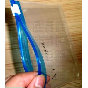 Buy cheap Fold to Close BAGS Single Zipper BAGS DSaddle pack bag, Slider seal, Slider lock, Slider grip, Slider zip, Slider zipper from wholesalers