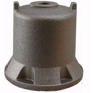 Buy cheap Stable Pump Parts Casting / Ductile Cast Iron Water Pump Engine Cover OEM from wholesalers
