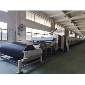 PLC Control ABB Motor Convection Tunnel Oven For Cookie Cracker Bread Rusk Cake