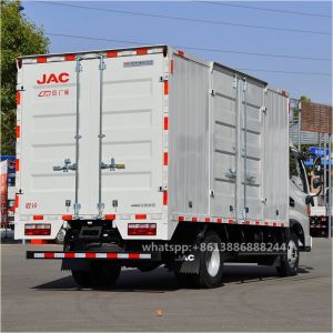 Factory Hot Sales JAC Junling Single-row Van Cargo Truck Freight Wagon