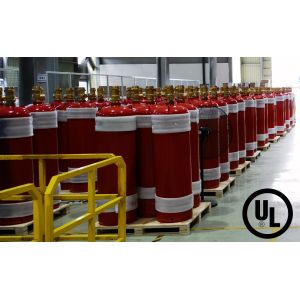 China Automatic FM200 Fire Suppression System No Pollution For Archives on sale